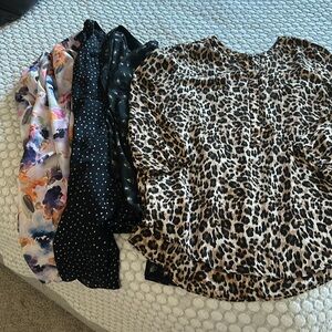 Not Your Daughter’s Jeans (NYJD) 3/4 Pullover Blouse